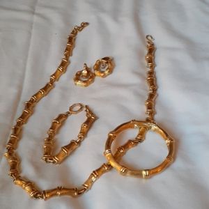 Gold Bamboo Set...